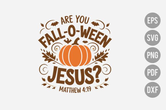 Are You Fall O Ween Jesus Png Review for T-Shirt Graphics