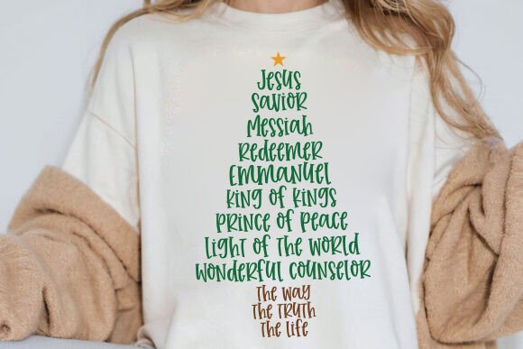 Christian Christmas PNG Graphics for T-Shirt Designs