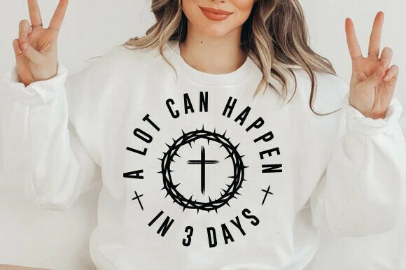 Christian Easter PNG Faith Quote Graphics for T-Shirt Designs