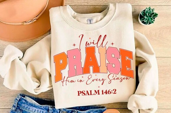 Fall Christian Png, Floral Thanksgiving for T-Shirt Graphics