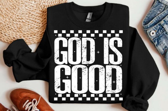 God is Good Png: Christian Graphics for T-Shirt Designs