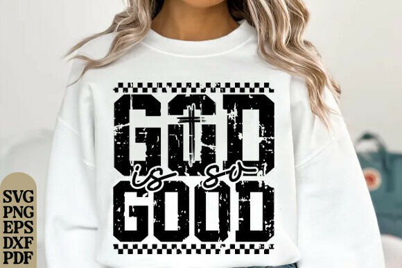 God is so Good PNG: Fall Christian Graphics for T-Shirt Designs