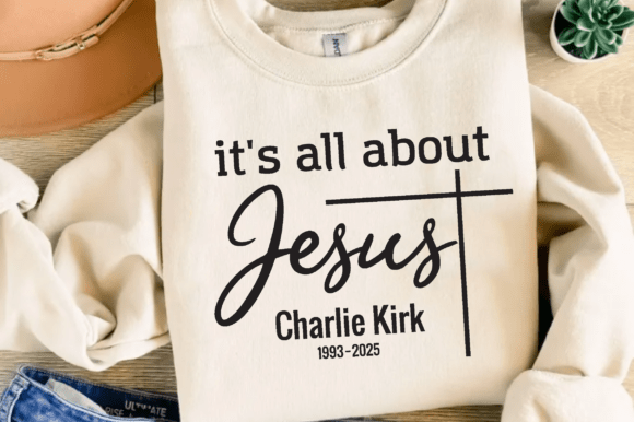 It's All About Jesus SVG: T-Shirt Graphics & Design
