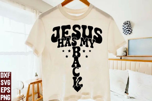 Jesus Has My Back SVG: Brand Design for Local Faith