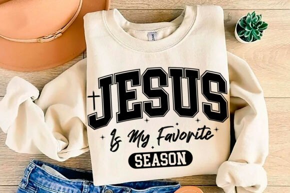 Jesus is My Favourite Season T-Shirt Graphics Asset Review