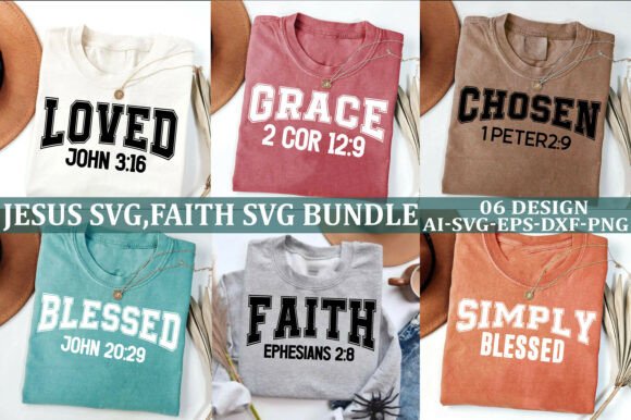 Jesus SVG, Faith SVG: T-Shirt Graphics Bundle Review