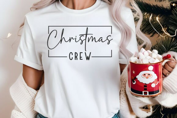 RETRO CHRISTIAN CHRISTMAS CREW: Graphics & T-Shirt Designs