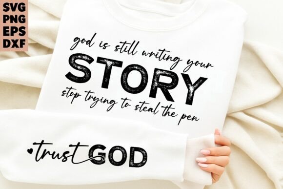 Trust God Svg: Christian Graphics for T-Shirt Designs